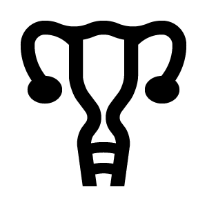 Bäcken och underliv icon