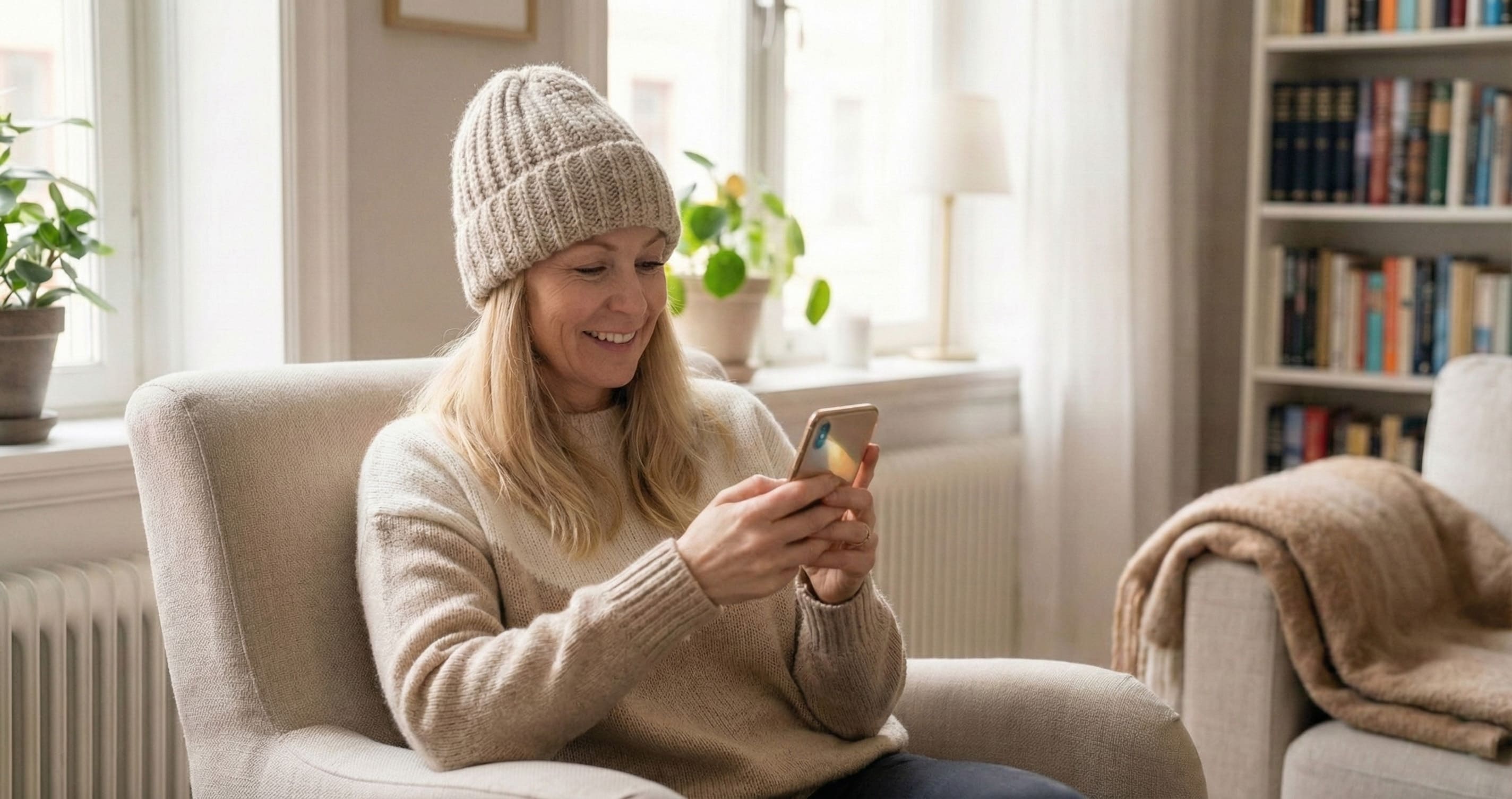 Kundberättelse: Helene, 48 år – Min första hälsokontroll