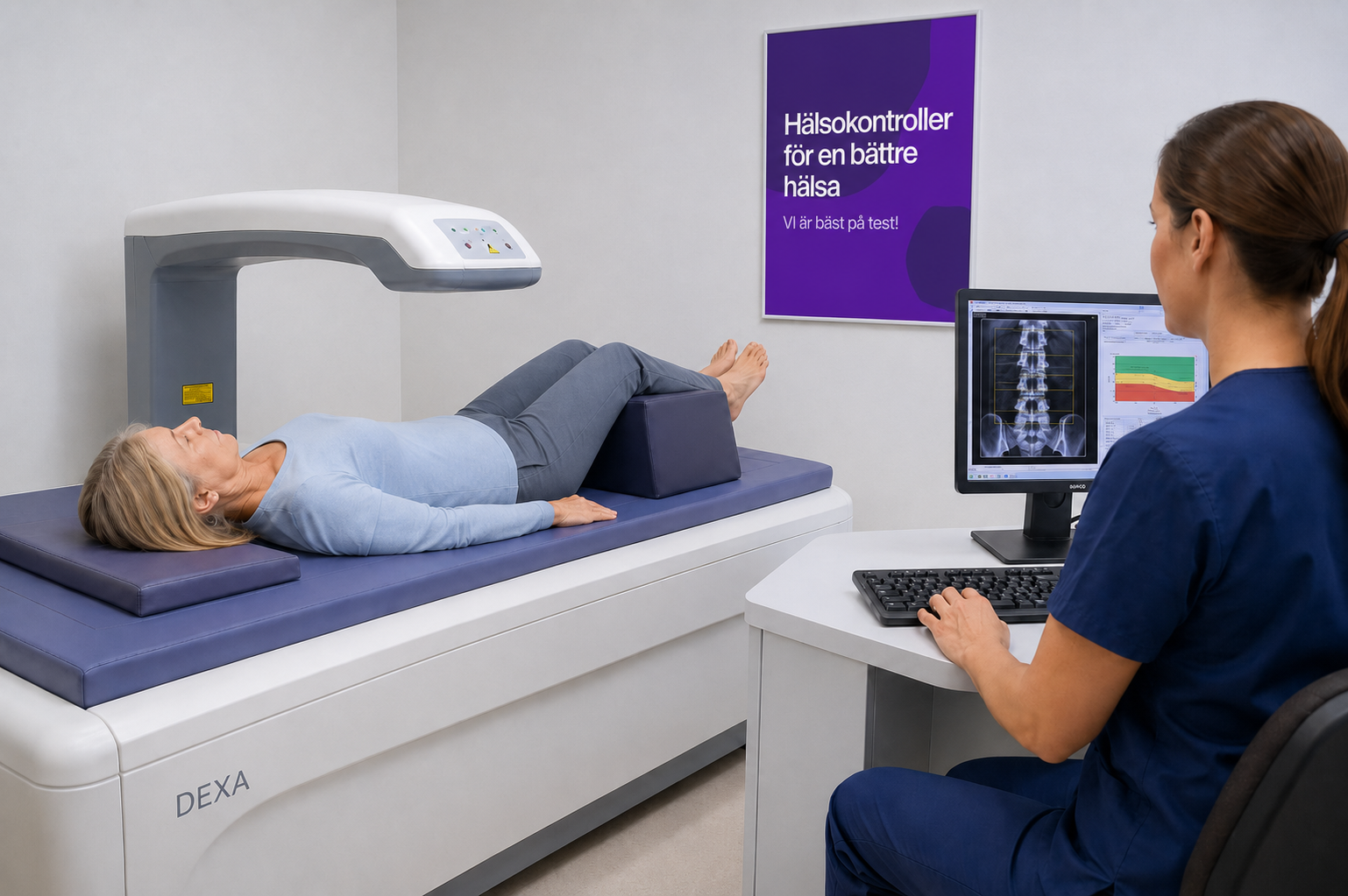 Bentäthetsmätning DEXA