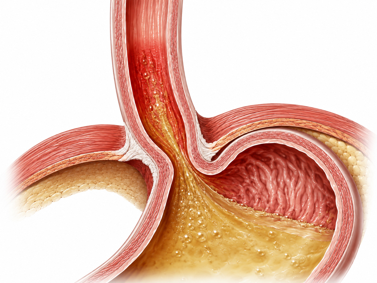 Gastroesophageal reflux disease GERD