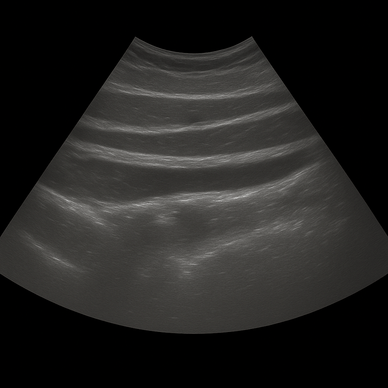 Ultrasound abdominal wall